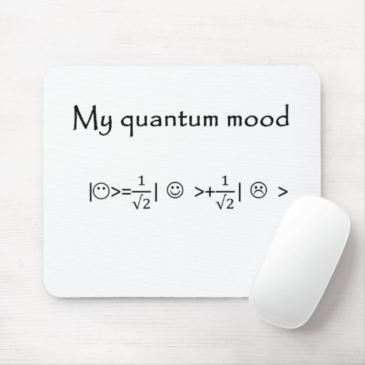 quantumstemming genormaliseerd muismat (Met muis)