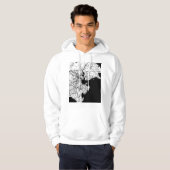 Quanzhou China City Map Hoodie (Voorkant volledig)
