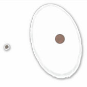 Quaoar (2002 LM60) Sticker (Voorkant)