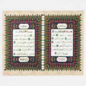 QUARAN Fleece Deken (Voorkant (Horizontaal))
