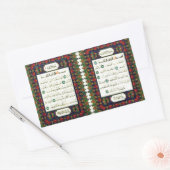 QUARAN RECHTHOEKIGE STICKER (Envelop)