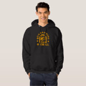 Quarantaine en Chill Hoodie (Voorkant volledig)