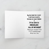 Quarantaine Humor Kaart (Binnen)