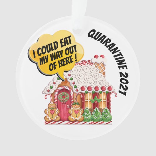 Quarantaine Humor - Zie Terug... Ornament (voorkant)