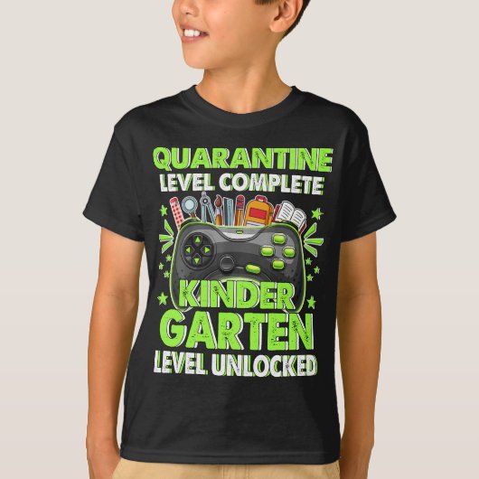 Quarantaine Kindergarten Niveau Onvergrendeld Teru T-shirt (Voorkant)
