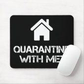 Quarantaine met mij muismat (Met muis)
