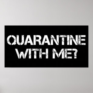 Quarantaine met mij? poster