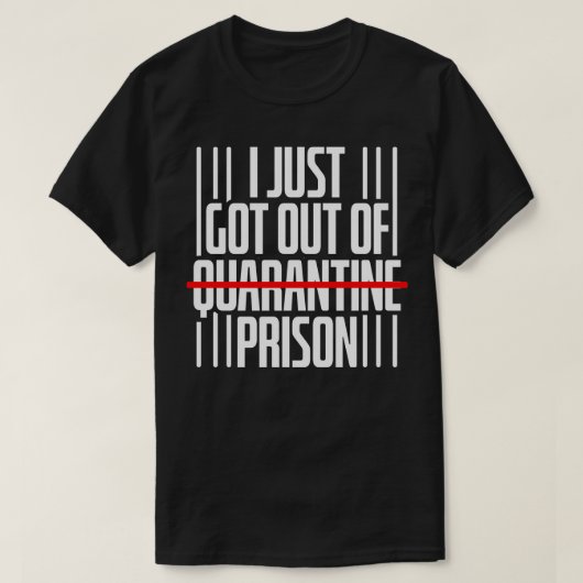 Quarantaine Person T-shirt (Design voorkant)