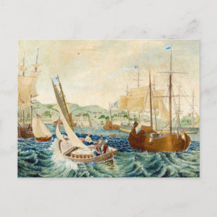 Quarantaine, Staten Island 1833 Briefkaart