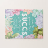 Quarantaine Succes zonder je persoonlijke boodscha Legpuzzel (Horizontaal)