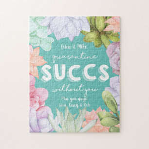 Quarantaine Succes zonder je persoonlijke boodscha Legpuzzel