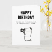 Quarantaine Verjaardag Kaart (Gele Bloem)