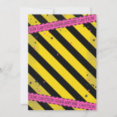 Quarantaine Verjaardagsfeest Uitnodiging Virtual Z (Achterkant)