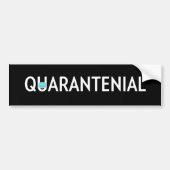 Quarantenial Bumpersticker (Voorkant)