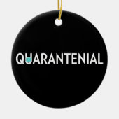 Quarantenial Keramisch Ornament (Voorkant)