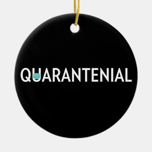 Quarantenial Keramisch Ornament (Voorkant)