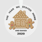 Quarantine 2020 Covid-kerstboom Ornament (achterkant)