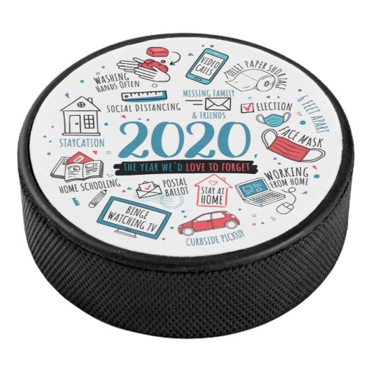 Quarantine 2020 Family Activities Herdenking Hockey Puck (3/4)