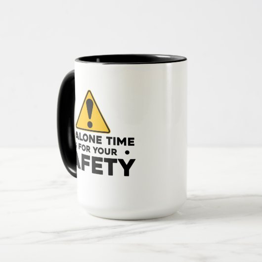 Quarantine 2020 Social Distancing Introvert Coffee Mok (Voorkant links)