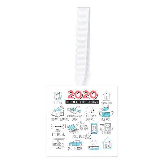 Quarantine Activities 2020 Kerstherdenking Decoratie (Voorkant)