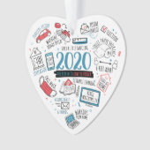 Quarantine Activities 2020 Kerstherdenking Ornament (voorkant)