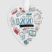 Quarantine Activities 2020 Kerstherdenking Ornament (voorkant)