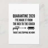 Quarantine Bed Couch Briefkaart (Voorkant)