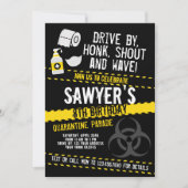 Quarantine Birthday Parade Kaart (Voorkant)