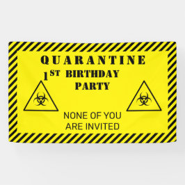 Quarantine Birthday Party Any Age Personated Spandoek