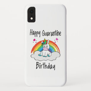 Quarantine Birthday Unicorn-regenboog Case-Mate iPhone Case