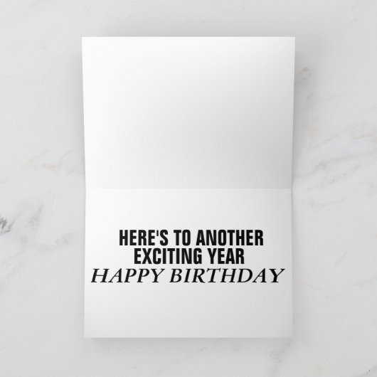 QUARANTINE BORED GUY & CHIMPANZEE BIRTHDAAGKAARTEN KAART (Binnen)