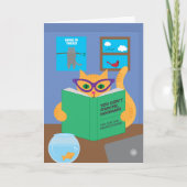 Quarantine Cat Wenskaart Kaart (Voorkant)