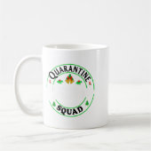 Quarantine Christmas Squad Matching Family Holiday Koffiemok (Links)