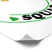 Quarantine Christmas Squad Matching Family Holiday Poster (Hoek)