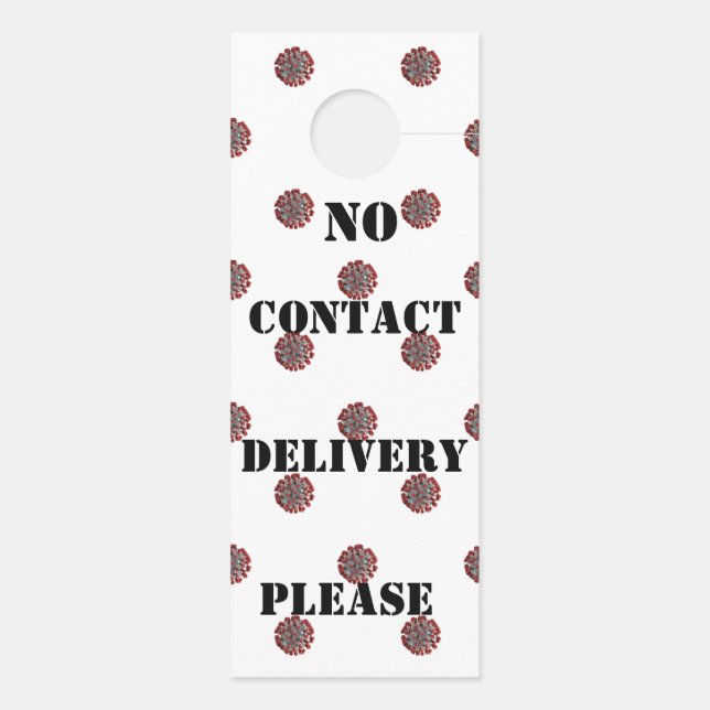 QUARANTINE DEURHANGER (Achterkant)