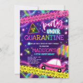 Quarantine Drive-By Verjaardagsparade Kaart (Voorkant)