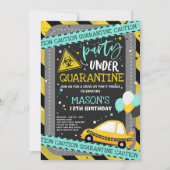 Quarantine Drive-By Verjaardagsparade Kaart (Voorkant)