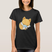 Quarantine Fox Sleeping Face Mask Fox T-shirt (Voorkant)