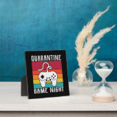 Quarantine Game Night, Funny Gaming, Video Gamer Fotoplaat (Insitu)
