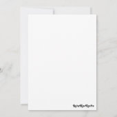 Quarantine grappkaart kaart (Achterkant)