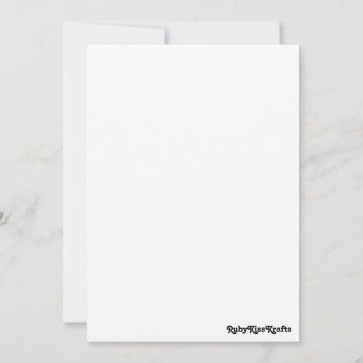 Quarantine grappkaart kaart (Achterkant)