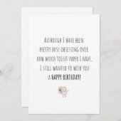 Quarantine grappkaart kaart (Voorkant / Achterkant)