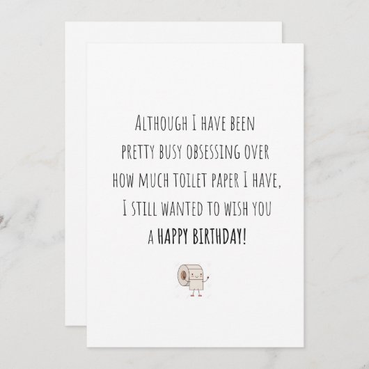 Quarantine grappkaart kaart (Voorkant / Achterkant)