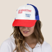 Quarantine Hair HAT Trucker Pet (In situ)