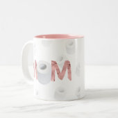 Quarantine Humor Moederdag Tweekleurige Koffiemok (Voorkant links)