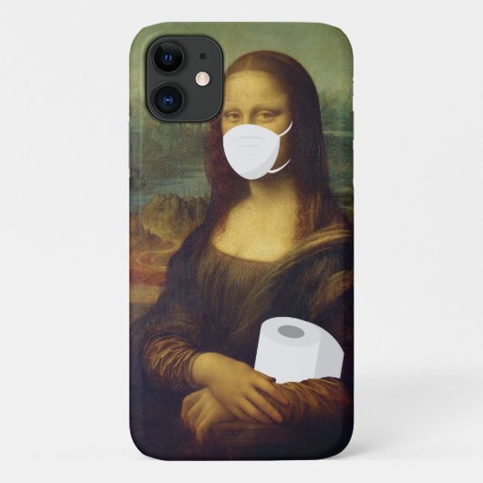Quarantine Mona Lisa Case-Mate iPhone Case (Achterkant)