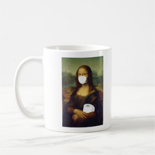 Quarantine Mona Lisa Koffiemok