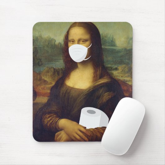 Quarantine Mona Lisa Muismat (Met muis)