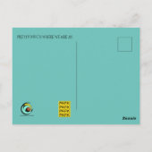 QUARANTINE SHELTERING THUIS, via Slipperywindow Briefkaart (Achterkant)