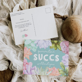 Quarantine Succes zonder jou | Grappig dat u ontbr Briefkaart